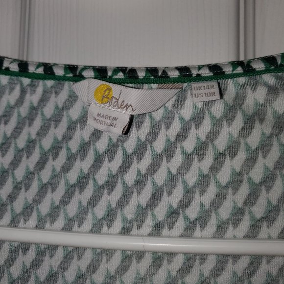 Boden Hattie Jersey Dress Sapling Green Size 10 - Picture 4 of 7